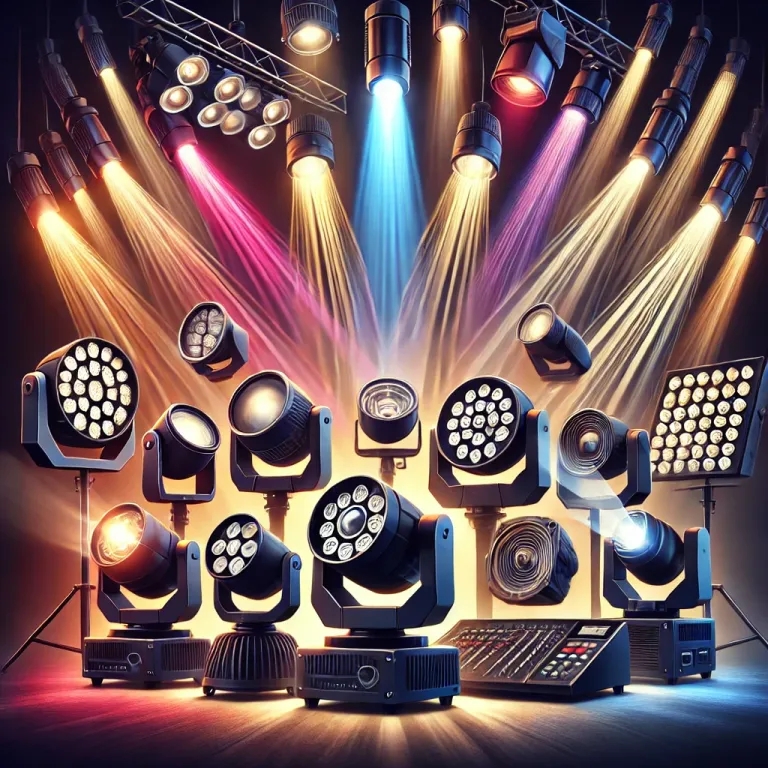 Разновидности сценического освещения: что важно знать Разновидности сценического освещения: что важно знать