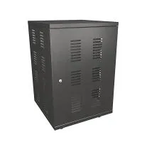 ИМЛАЙТ Рэковый шкаф 16U, дверка с замком, задняя стенка