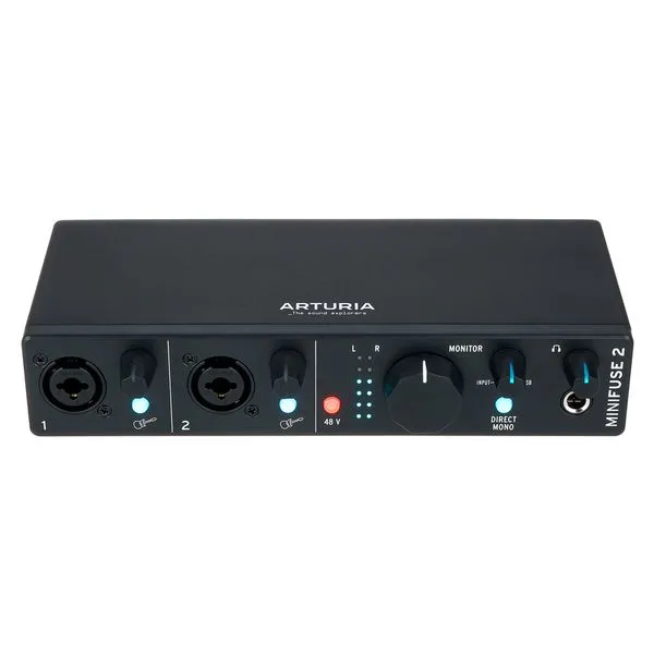 Arturia MiniFuse Recording Pack Black Arturia MiniFuse Recording Pack Black