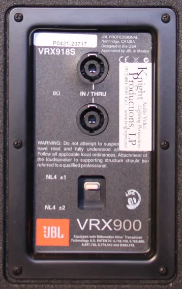 JBL VRX918S-WH JBL VRX918S-WH