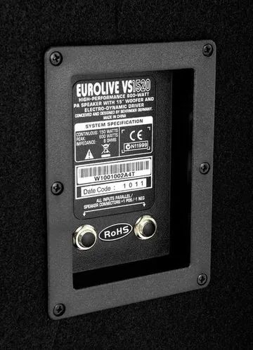 BEHRINGER VS1520 BEHRINGER VS1520