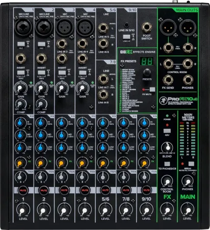 Купить MACKIE ProFX10v3+ по выгодной цене в Краснодаре