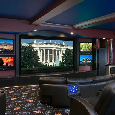 Купить Draper Clarion HDTV (9:16) 338/133" 165*295 XH600V (HDG) Vel-Tex по выгодной цене в Краснодаре