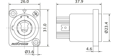 ROXTONE RAC3MPI-WP Brown