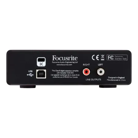 FOCUSRITE Scarlett Solo 2nd Gen FOCUSRITE Scarlett Solo 2nd Gen
