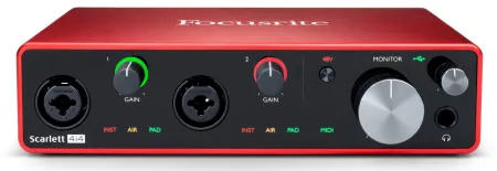 Купить FOCUSRITE Scarlett 4i4 3rd Gen по выгодной цене в Краснодаре