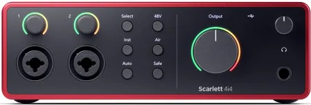 Купить FOCUSRITE Scarlett 4i4 4th Gen по выгодной цене в Краснодаре