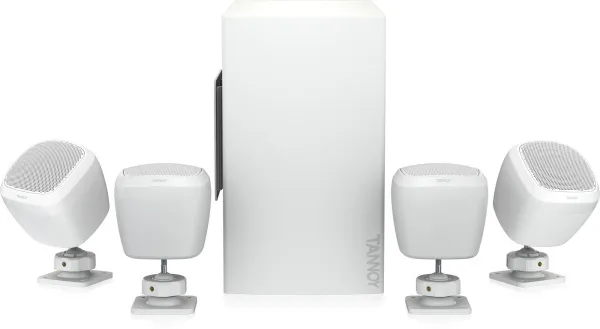 TANNOY SAT SUB 4PACK-WH