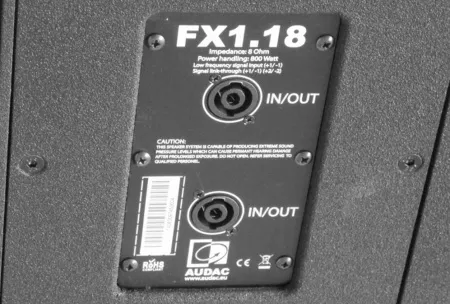 Купить AUDAC FX1.18 по выгодной цене в Краснодаре