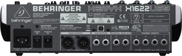 BEHRINGER X1622USB