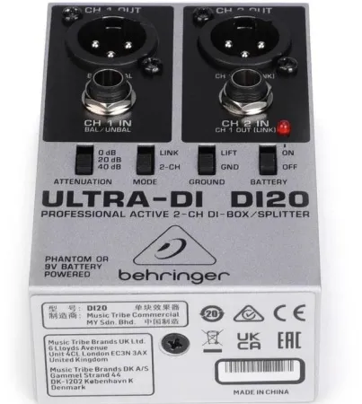 BEHRINGER DI20 BEHRINGER DI20