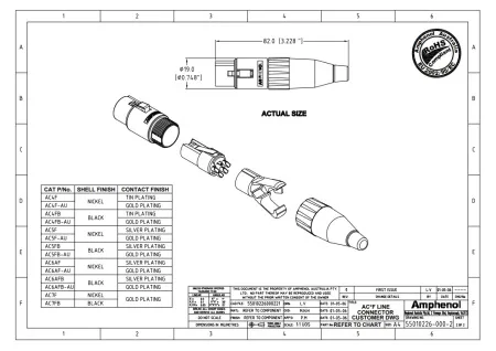 Купить AMPHENOL AC5F по выгодной цене в Краснодаре