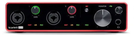 Купить FOCUSRITE Scarlett 4i4 3rd Gen по выгодной цене в Краснодаре