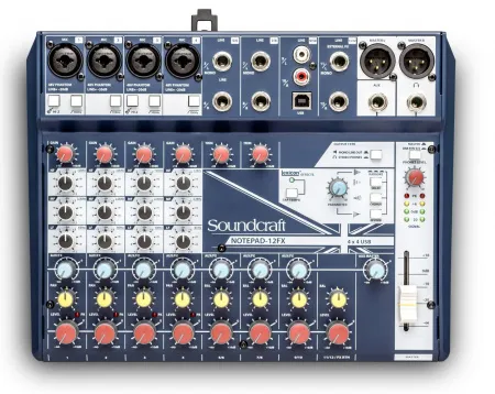 Купить SOUNDCRAFT NOTEPAD-12FX по выгодной цене в Краснодаре