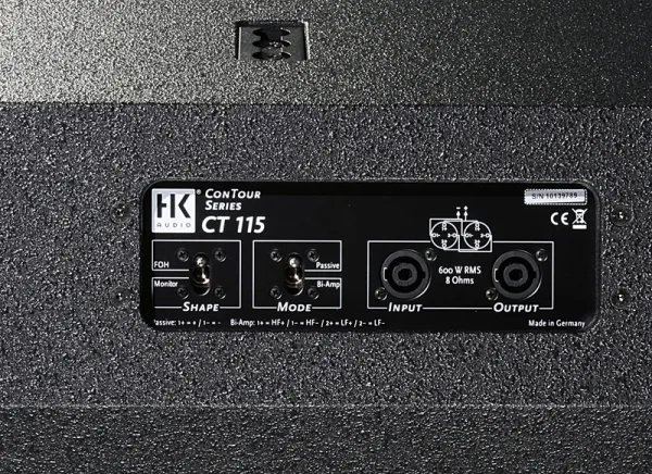 HK AUDIO CN 115 HK AUDIO CN 115