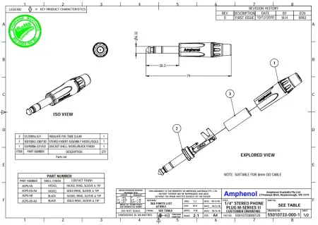 Купить AMPHENOL ACPS-KB по выгодной цене в Краснодаре