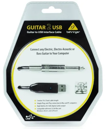 Купить BEHRINGER GUITAR2USB по выгодной цене в Краснодаре