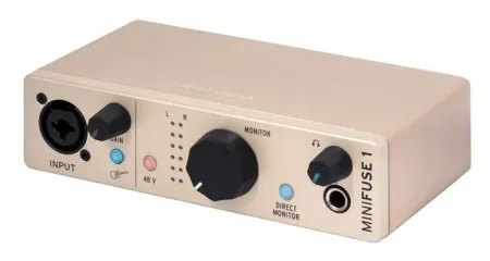 Купить Arturia MiniFuse 1 Champagne по выгодной цене в Краснодаре
