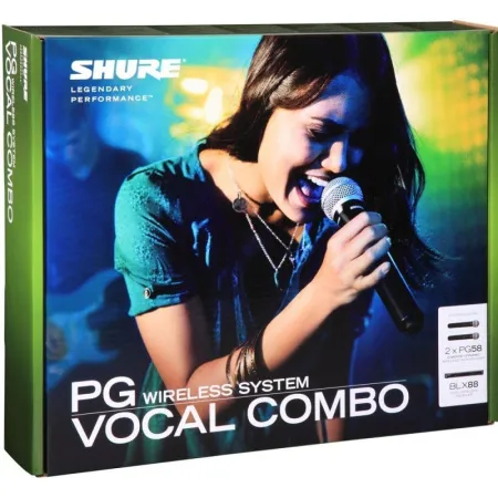 Купить SHURE BLX288E/PG58 M17 по выгодной цене в Краснодаре