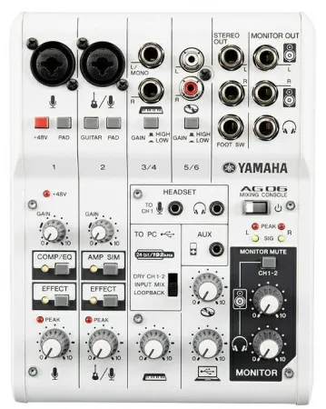 Купить YAMAHA AG06 по выгодной цене в Краснодаре