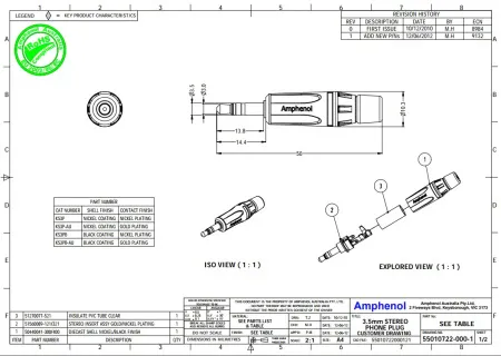 Купить AMPHENOL KS3P по выгодной цене в Краснодаре