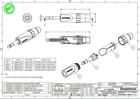 Купить AMPHENOL JS3P по выгодной цене в Краснодаре