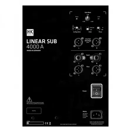 Купить HK AUDIO L SUB 4000 A по выгодной цене в Краснодаре