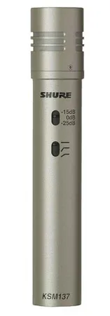 Купить SHURE KSM137/SL по выгодной цене в Краснодаре