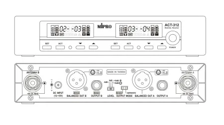 Mipro ACT-312 (518-542 MHz)
