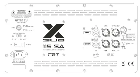 Купить FBT X-SUB 115SA по выгодной цене в Краснодаре