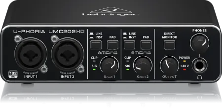Купить BEHRINGER UMC202HD по выгодной цене в Краснодаре