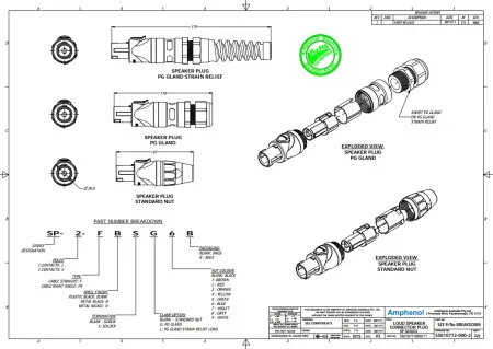 Купить AMPHENOL SP2FS по выгодной цене в Краснодаре