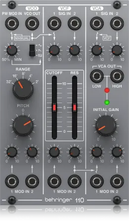 Купить BEHRINGER 110 VCO/VCF/VCA по выгодной цене в Краснодаре
