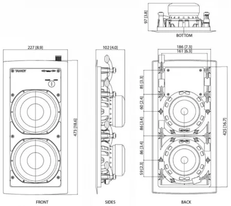 Купить Tannoy IW 62S-WH по выгодной цене в Краснодаре