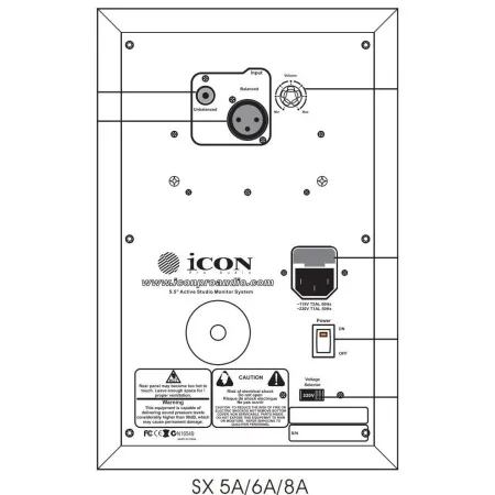 Купить Icon SX-6A (пара) по выгодной цене в Краснодаре