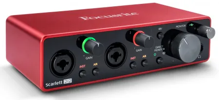 Купить FOCUSRITE Scarlett 2i2 3rd gen по выгодной цене в Краснодаре
