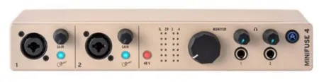 Купить Arturia MiniFuse 4 Champagne по выгодной цене в Краснодаре
