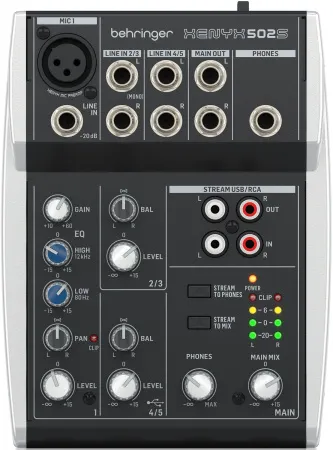 Купить BEHRINGER XENYX 502S по выгодной цене в Краснодаре