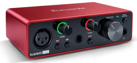 Купить FOCUSRITE Scarlett Solo 3rd gen по выгодной цене в Краснодаре