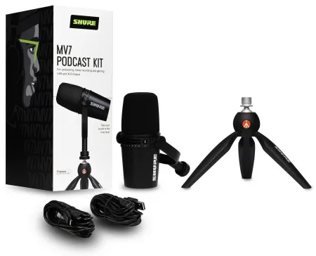Купить Shure MV7-K-BNDL по выгодной цене в Краснодаре