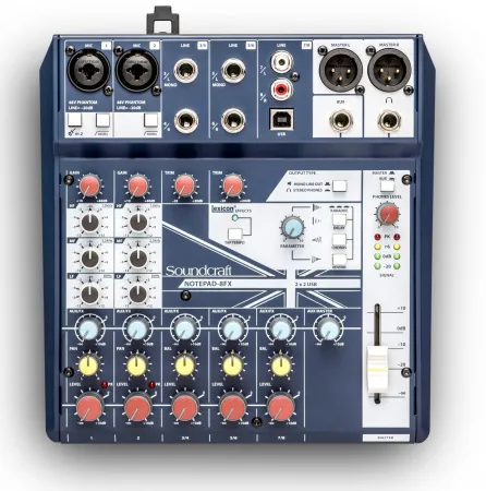 Купить SOUNDCRAFT Notepad-8FX по выгодной цене в Краснодаре