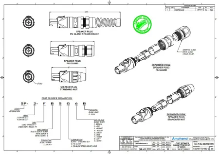 Купить AMPHENOL SP-4-F по выгодной цене в Краснодаре