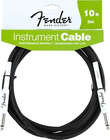 Купить FENDER 10` INST CABLE BLK по выгодной цене в Краснодаре