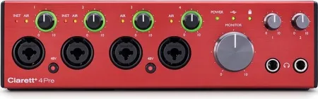 FOCUSRITE Clarett+ 4Pre
