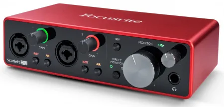 Купить FOCUSRITE Scarlett 2i2 3rd gen по выгодной цене в Краснодаре