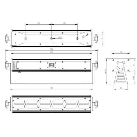 Купить Dialighting Led bar 36x4 по выгодной цене в Краснодаре