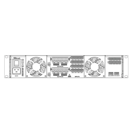 Купить POWERSOFT Ottocanali 12K4 DSP+DANTE по выгодной цене в Краснодаре