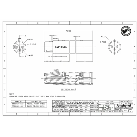 Купить Amphenol AC3F3MBW по выгодной цене в Краснодаре