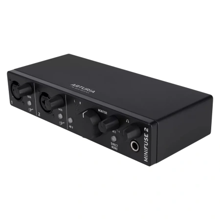 Купить Arturia MiniFuse 2 Black по выгодной цене в Краснодаре