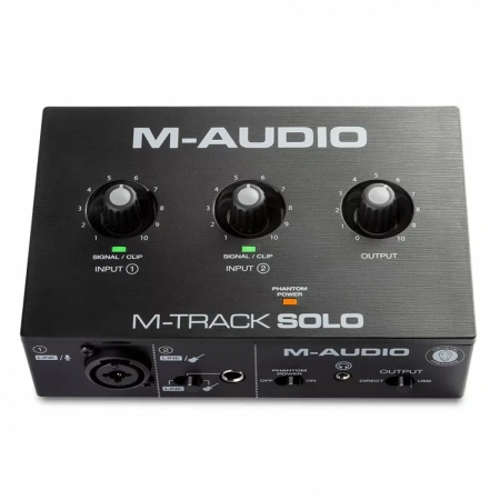 Купить M-AUDIO M-TRACK SOLO II по выгодной цене в Краснодаре